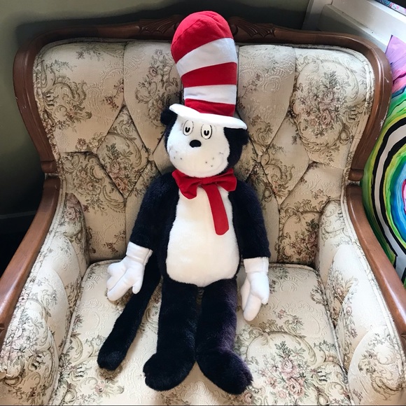 95 Large Cat In The Hat Dr Seuss Plush 
